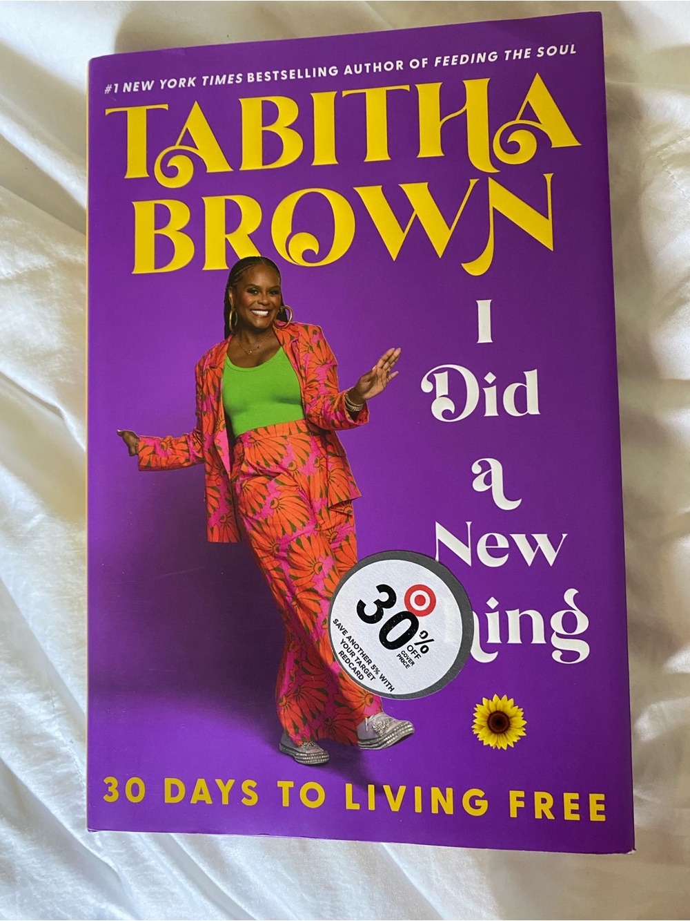 Tabitha Brown "I Did A New Thing" Book like new